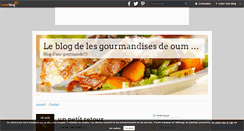 Desktop Screenshot of lesgourmandisesdeoumsirine.over-blog.com