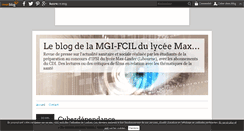 Desktop Screenshot of ifsi-maxlinder.over-blog.com