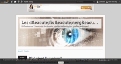 Desktop Screenshot of defi.energie.over-blog.com