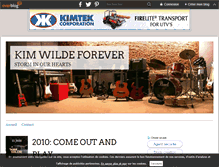 Tablet Screenshot of kimwildeforever.over-blog.com