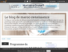 Tablet Screenshot of maroc-renaissance.over-blog.com