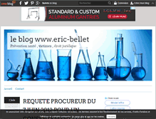 Tablet Screenshot of eric-bellet.over-blog.com