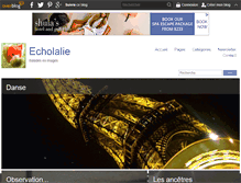 Tablet Screenshot of echolalie.over-blog.com