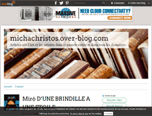 Tablet Screenshot of michachristos.over-blog.com