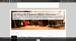 Desktop Screenshot of choeurvega.over-blog.com