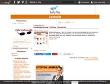 Tablet Screenshot of carmencita.over-blog.fr