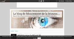 Desktop Screenshot of mouvementmontcellien.over-blog.com