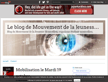Tablet Screenshot of mouvementmontcellien.over-blog.com