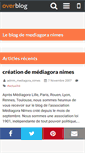 Mobile Screenshot of mediagora.nimes.over-blog.com