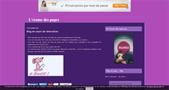 Desktop Screenshot of lecumedespages.over-blog.com