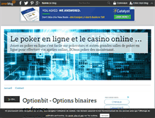 Tablet Screenshot of cdpoker.over-blog.com