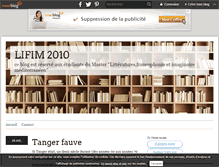 Tablet Screenshot of lifim2010.over-blog.com