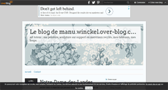 Desktop Screenshot of manu.winckel.over-blog.com