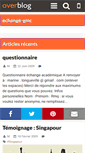 Mobile Screenshot of echange-gmc.over-blog.com