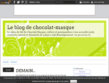 Tablet Screenshot of chocolat-masque.over-blog.com