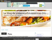 Tablet Screenshot of pizzacasadimama.over-blog.com