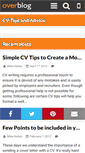 Mobile Screenshot of cvservice.over-blog.com