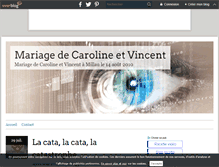 Tablet Screenshot of mariageamillau.over-blog.com