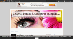 Desktop Screenshot of chantaldaniaud.over-blog.com