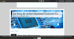 Desktop Screenshot of ordievolution.over-blog.com