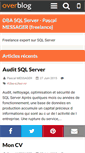 Mobile Screenshot of dba-sqlserver.over-blog.com