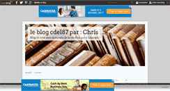 Desktop Screenshot of cdel87.over-blog.com
