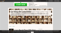 Desktop Screenshot of lunasphere.over-blog.com