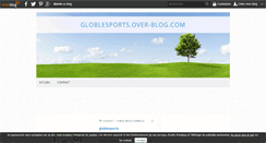 Desktop Screenshot of globlesports.over-blog.com