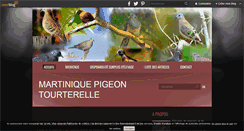 Desktop Screenshot of martinique.pigeon.tourterelle.over-blog.com