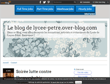 Tablet Screenshot of lycee-petre.over-blog.com