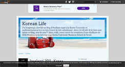 Desktop Screenshot of koreanlife.over-blog.com