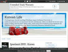 Tablet Screenshot of koreanlife.over-blog.com