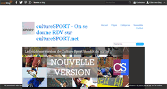Desktop Screenshot of culture-sport.over-blog.fr
