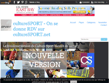 Tablet Screenshot of culture-sport.over-blog.fr