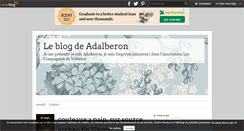 Desktop Screenshot of leforgeronadalberon.over-blog.com