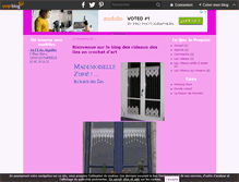 Tablet Screenshot of mademoisellezhoe.com.over-blog.com
