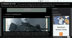 Desktop Screenshot of mondedestef.over-blog.com