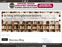 Tablet Screenshot of leblogdescordeliers.over-blog.com