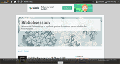 Desktop Screenshot of bibliobsession.over-blog.com