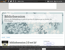 Tablet Screenshot of bibliobsession.over-blog.com