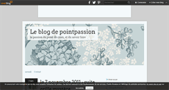 Desktop Screenshot of pointpassion.over-blog.com