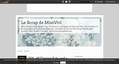 Desktop Screenshot of missviviscrap.over-blog.com
