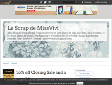 Tablet Screenshot of missviviscrap.over-blog.com