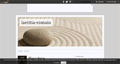 Desktop Screenshot of laetitia-romain.over-blog.com