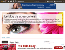 Tablet Screenshot of agua-culture.over-blog.com
