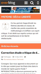 Mobile Screenshot of gayraudb.over-blog.fr
