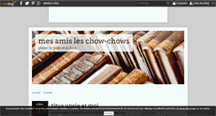 Desktop Screenshot of chow-chow.over-blog.com