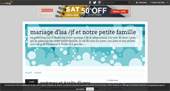 Desktop Screenshot of mariage.isa-jf.over-blog.com