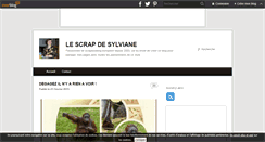 Desktop Screenshot of lescrapdesylviane.over-blog.com