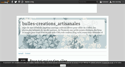 Desktop Screenshot of bulles-creations.over-blog.com